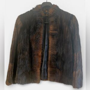 Authentic Mink Fur Coat - Pristine!